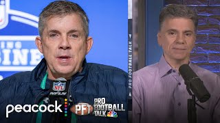 Sean Payton Nathaniel Hackett did ‘one of worst’ jobs in history  Pro Football Talk  NFL on NBC [upl. by Ennoid]