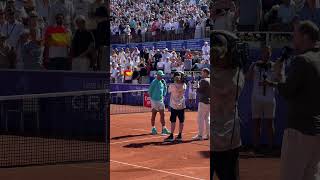 Rafael Nadal On Court Interview after making final of Nordea Open 20072024 [upl. by Tobiah]