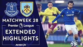 Everton v Burnley  PREMIER LEAGUE HIGHLIGHTS  3132021  NBC Sports [upl. by Nerek]