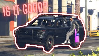 Granger 3600LX CUSTOMIZATION and REVIEW  GTA online [upl. by Cirtap]