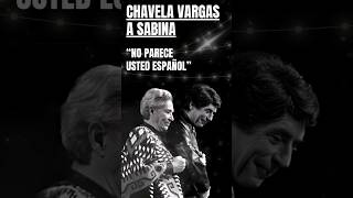 CHAVELA A SABINA ¿ES USTED ESPAÑOL shorts joaquínsabina chavelavargas [upl. by Peckham]