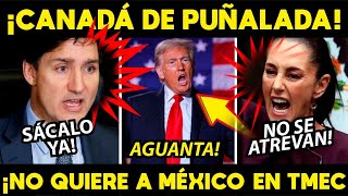 ¡CANADA NOS APUÑALA POR LA ESPALDA QUIEREN SACAR A MX DEL TRATADO [upl. by Stubbs726]