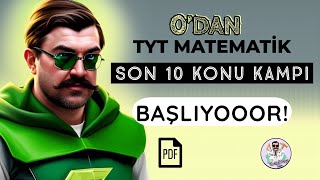 TYT SON 10 KONU KAMPI BAŞLIYOOOR  2024  Ücretsiz PDF  yks tyt ayt msu kpss dgs ales [upl. by Amadeus]