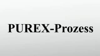 PUREXProzess [upl. by Quartus]