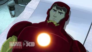 Iron Man Travels Through Time  Marvels Avengers Assemble Season 2 Ep 7  Clip 1 [upl. by Dru]