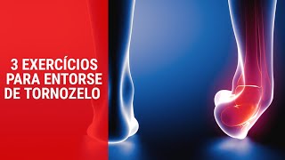 3 Exercícios para entorse de tornozelo [upl. by Nehgam]