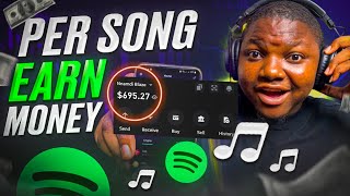 Earn 695 Listening To Music 💰MY PROOF Try This New Earning App Today  Make Money Online 2024 [upl. by Arim]