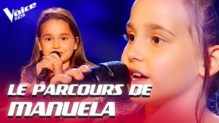 Le Parcours de Manuela gagnante de la Saison 3  The Voice Kids 2016 [upl. by Shaw]