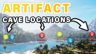 All Artifact Cave Locations in ASA ► Ark Survival Ascended [upl. by Bayless272]