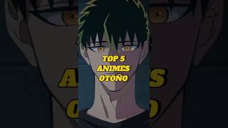 Top 5 animes otoño 2024 anime anime2024 animes [upl. by Neyrb]