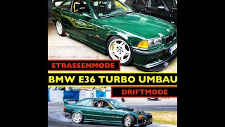 Erster Driftevent mit Bmw E36 325i m50 Turbo [upl. by Salakcin717]