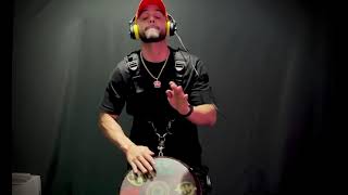 Djembe live percussion house music Djembe remo [upl. by Kcirdled489]