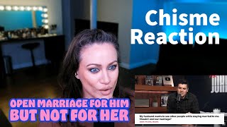 Open Marriage Only for Husband 😱 CHISME Reaction  Dr John Deloneys Shocking Caller Story [upl. by Heath]