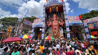 Khairatabad Ganesh 2023  Day2 Least Updates  63 Matti Ganapathi in Hyderabad khairatabadganesh [upl. by Nitsud]