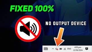 FIX  Fix No Audio Output Device is Installed in Windows 1011 8 7 [upl. by Thevenot]