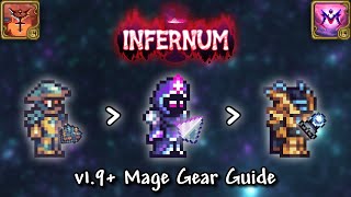 Calamity Infernum Mode Mage Gear Progression Guide Terraria v144 [upl. by Kcin]