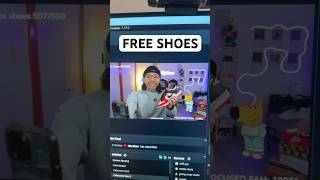 First Person to Type in Chat Wins Free Shoes [upl. by Nylyaj811]