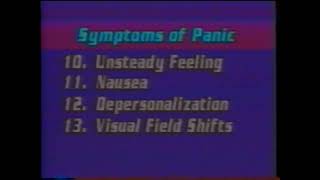 Symptoms of Panic [upl. by Navillus]