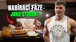 STUDENTSKÝ FULL DAY OF EATING 3500 kcal [upl. by Ereynihc775]