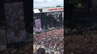 Greta Van Fleet  “Black Smoke Rising” Live  Rock on the Range 2018 [upl. by Nagol]