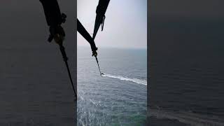 View from parasailing 🪂 shorts youtubeshorts parasailing bangladesh travel beach coxsbazar [upl. by Drofliw]