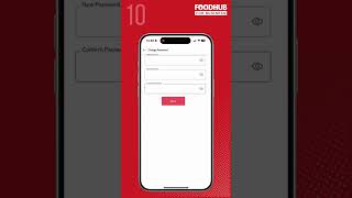 Foodhub App  Change Password [upl. by Eelrak112]