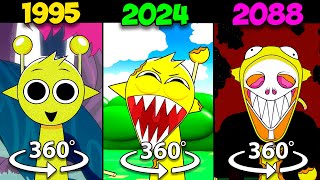 360° VR Incredibox Sprunki 1995 vs 2024 vs 2088 [upl. by Krall]