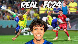 ¡RECREANDO LOS MEJORES GOLES DEL MUNDIAL EN FIFA [upl. by Namajneb573]