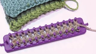 Loom Knitting Cast Off  Stretchy Version  BEGINNER [upl. by Nnylaehs]