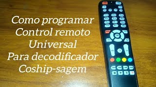 Código para decodificador coshipsagem [upl. by Akiem]