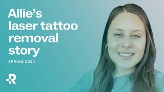 Allies Laser Tattoo Removal Journey [upl. by Dorisa809]