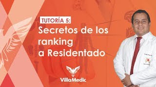 TUTORIA 5 VILLAMEDIC  El secreto de los primeros puestos para el ingreso a la Residencia [upl. by Nivlad]