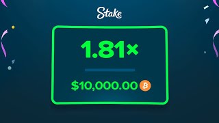 I WENT FROM 100 TO 10000 ON STAKE [upl. by Morlee624]