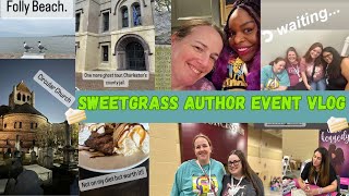 Sweetgrass Author Event Vlog 🍰 [upl. by Annohsal317]