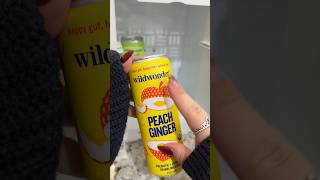 Mini fridge restock ft wildwonder prebiotic  probiotic sparkling drinks restock fypシ゚ asmr [upl. by Lura]