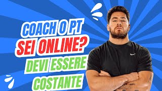 Coach online sviluppa una mentalità nel lungo periodo [upl. by Aitnahc]