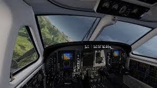 Aerofly FS Ipad Airbus A320 take off to landing Zurich [upl. by Gemina]