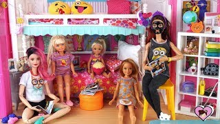 NEW Barbie Dreamhouse Adventures Sleepover Night Routine [upl. by Tomkiel720]