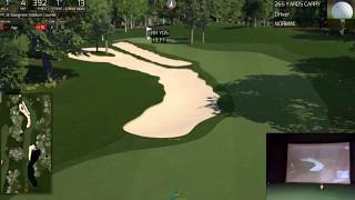 TPC Sawgrass  playing a round of golf using SkyTrak and TGC [upl. by Knight970]