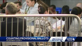 Canvass of provisional ballots underway in Allegheny County [upl. by Enamrej781]