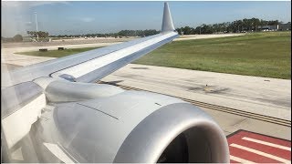 American Airlines Boeing 737 MAX 8 Takeoff from Orlando International Airport [upl. by Weisbart270]