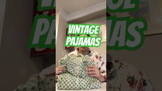 Vintage pajamas just in time for the holidays christmas fyp vintage vintageclothing clothing [upl. by Sauncho157]