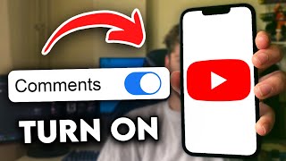 How to Turn On Comments on YouTube on Phone 2024 [upl. by Tati]