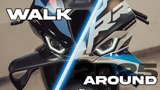 2025 BMW M1000RR and S1000RR FIRST WALK AROUND [upl. by Yeltnarb]