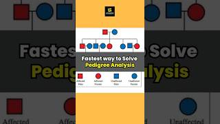 How To Solve Pedigree Chart shorts  Dr Ronak Maam [upl. by Penoyer]