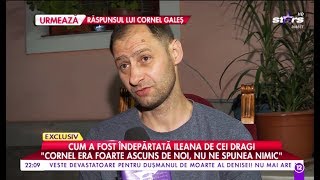 Relația dintre copiii Ilenei Ciuculete și Cornel Galeș este din ce în ce mai tensionată [upl. by Winny]