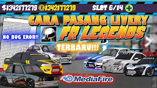 Cara Pasang Livery FR Legends Terbaru Kode Untuk Pemula [upl. by Hsivat]