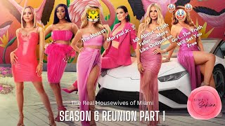 The Real Housewives of Miami Review  Season 6 Episode  Reunion Part 1 [upl. by Armalla481]