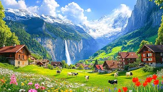 Most Beautiful Villages in Switzerland  Lauterbrunnen Interlaken Wengen Gimmelwald [upl. by Ambrogio152]