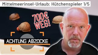 Das ist kein Trick das ist RAUB Hütchenspieler zockt 700€ ab  15  Achtung Abzocke  Kabel Eins [upl. by Marlowe]